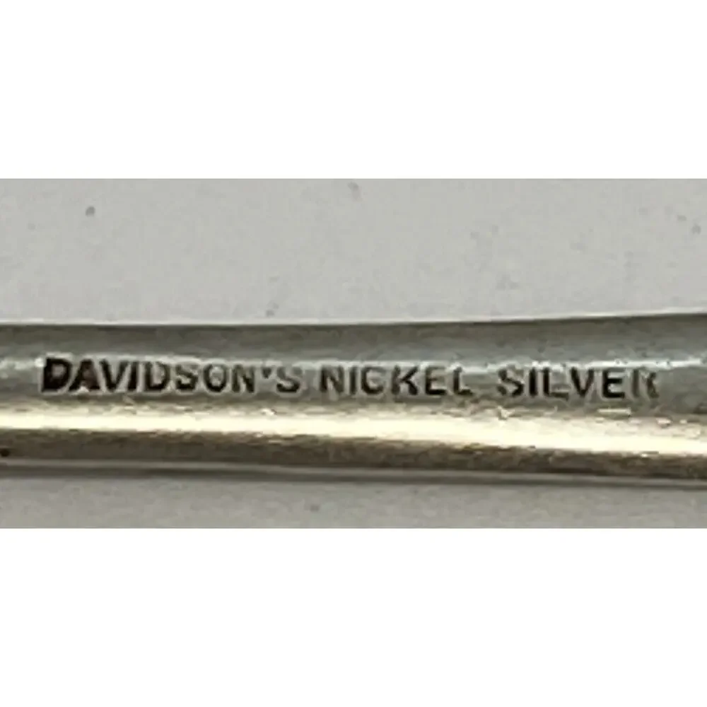 Early 20th Century Two Nickel Silver 7 1/8